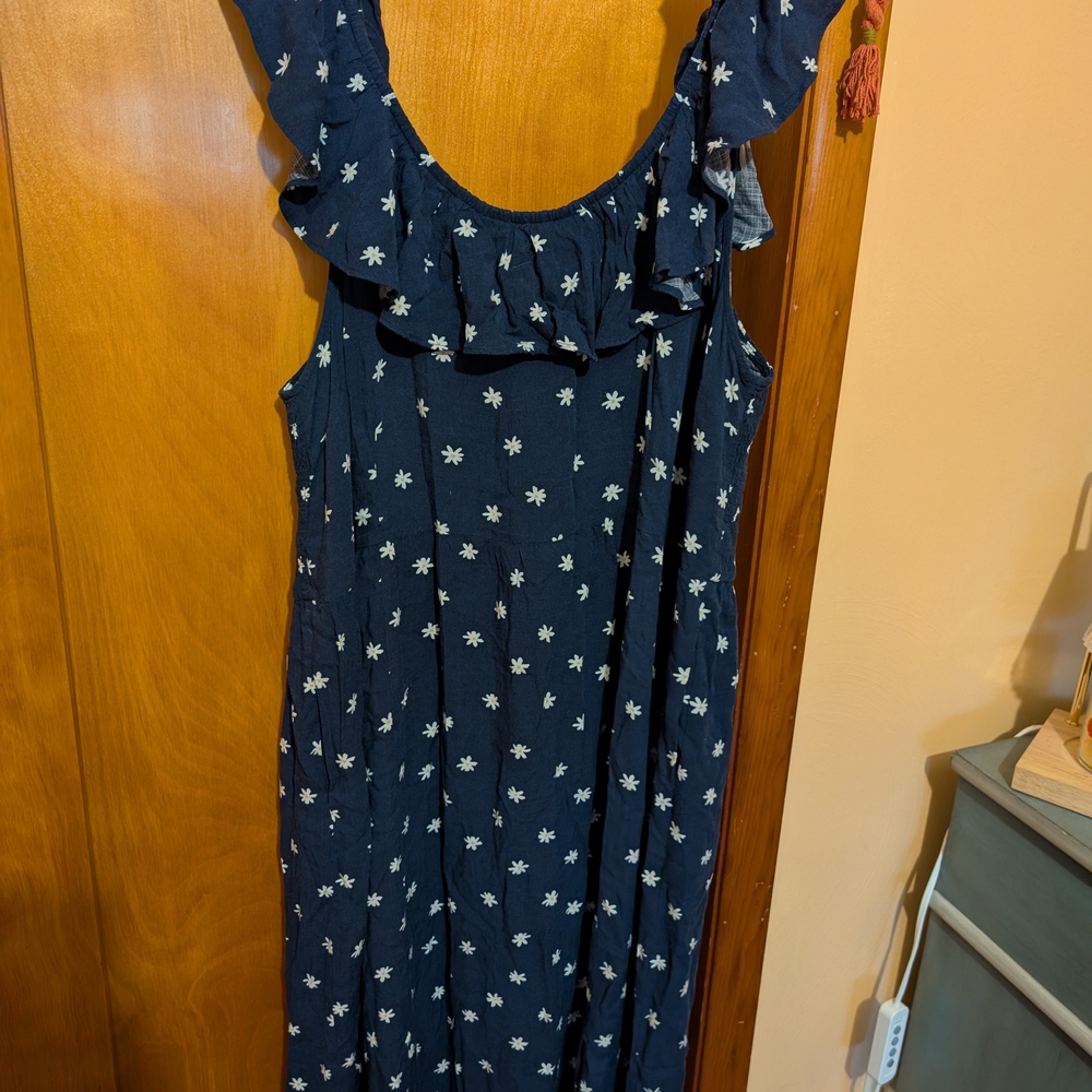 Floral Navy Dress